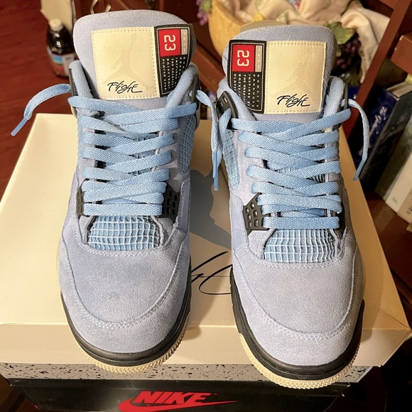Air Jordan 4 University Blue 10.5 Nike - Picture 2 of 7